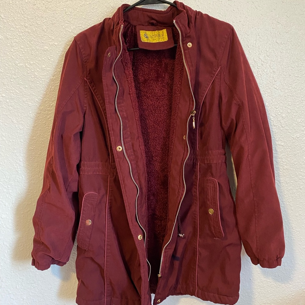 Women's Burgundy Jacket